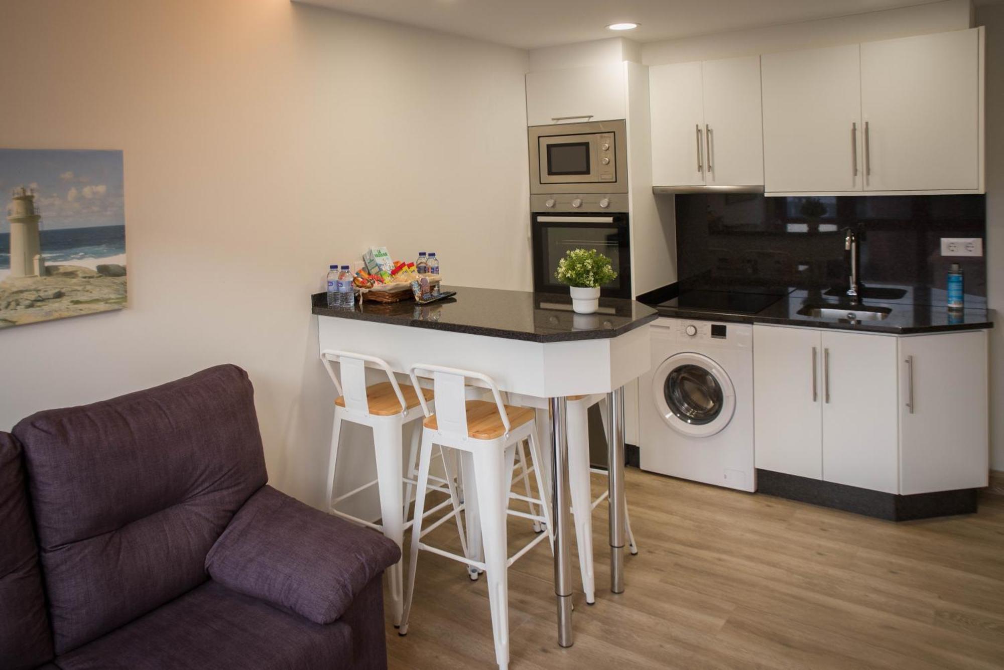 Apartamentos Turisticos Haz Amigo Muxia Zimmer foto