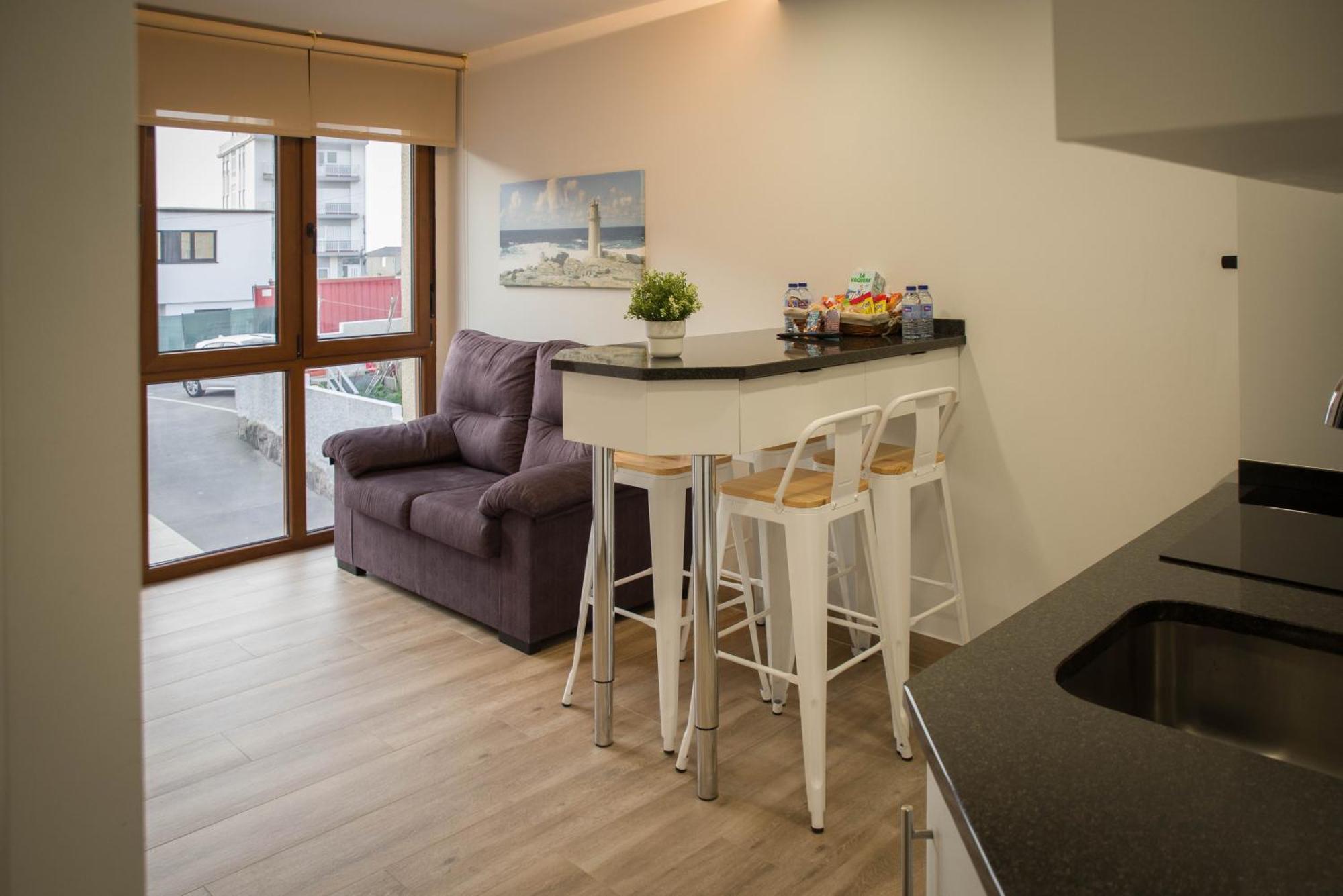 Apartamentos Turisticos Haz Amigo Muxia Zimmer foto