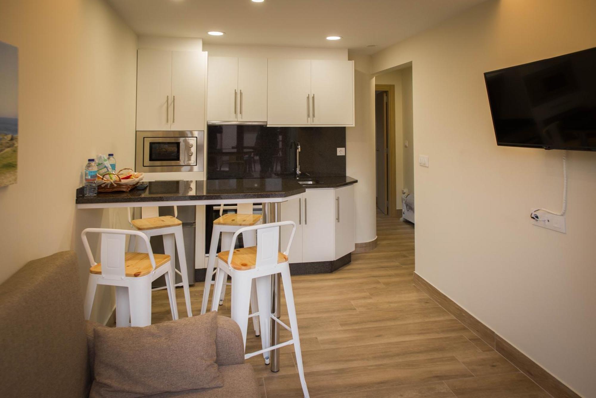 Apartamentos Turisticos Haz Amigo Muxia Zimmer foto